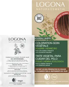  Coloration-soin rouge acajou 100g