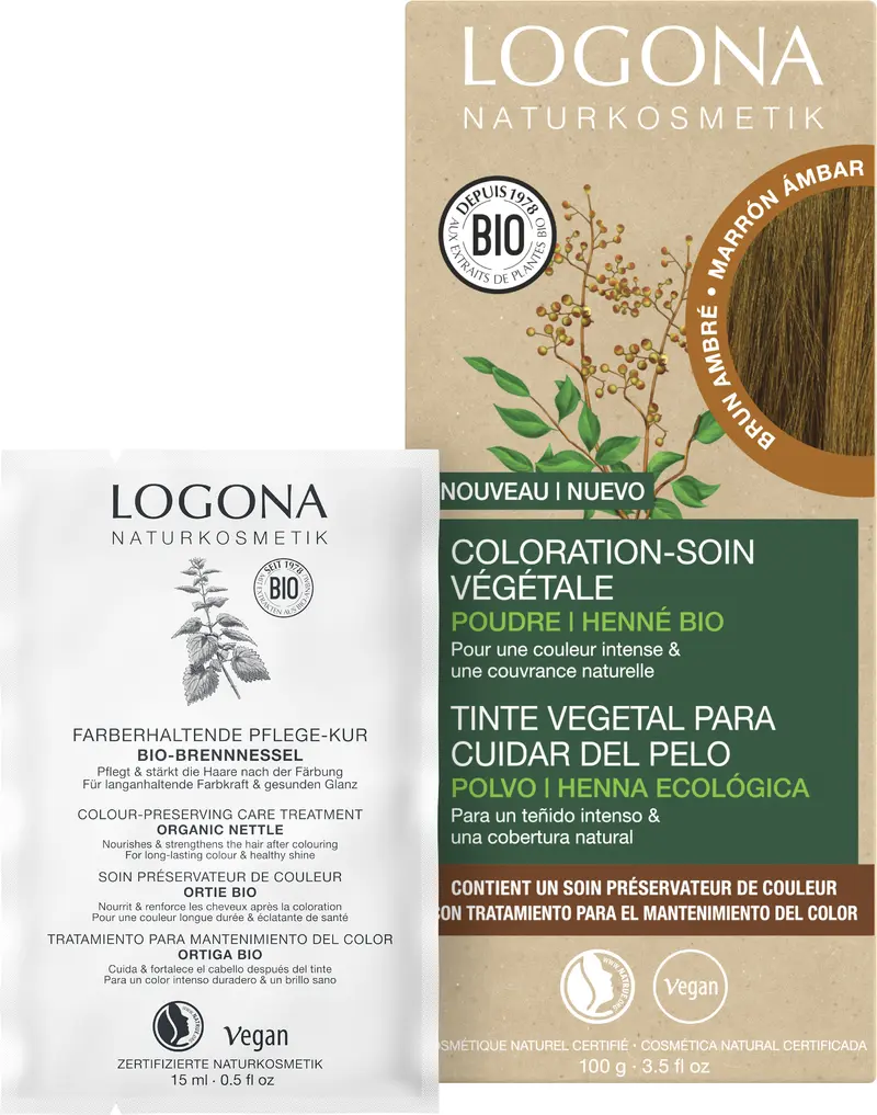 Coloration-soin brun ambré 100g