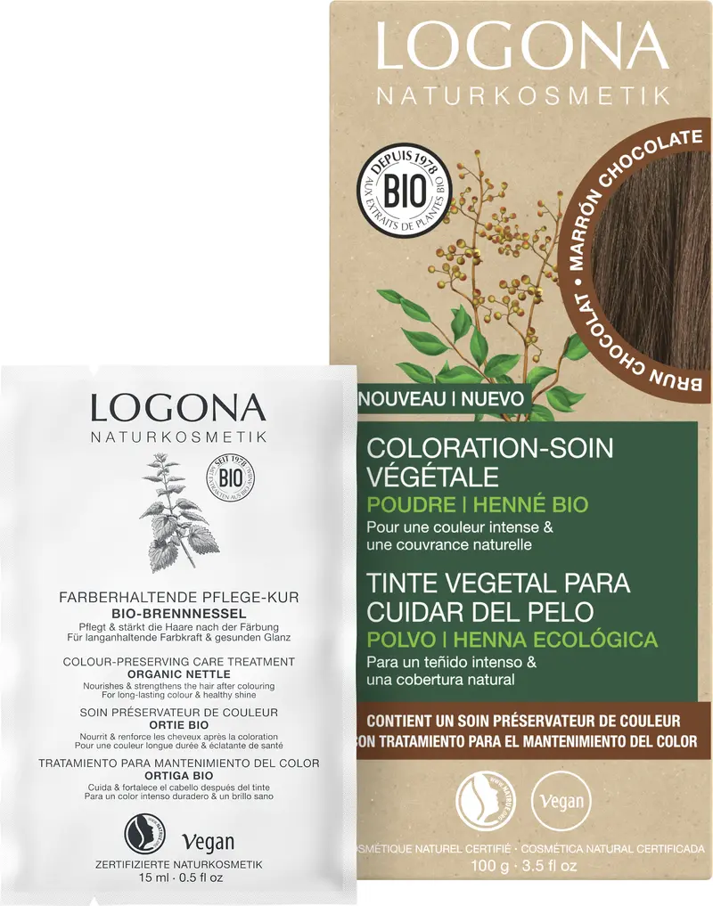  Coloration-soin brun chocolat 100g