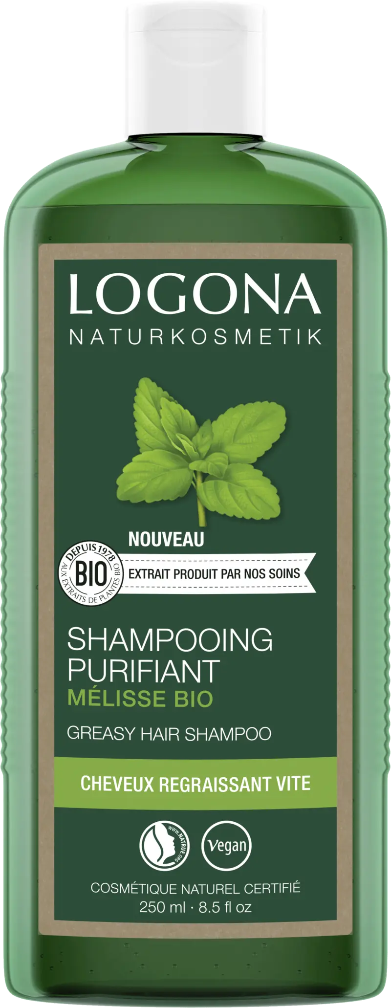 Shampooing purifiant mélisse 250ml