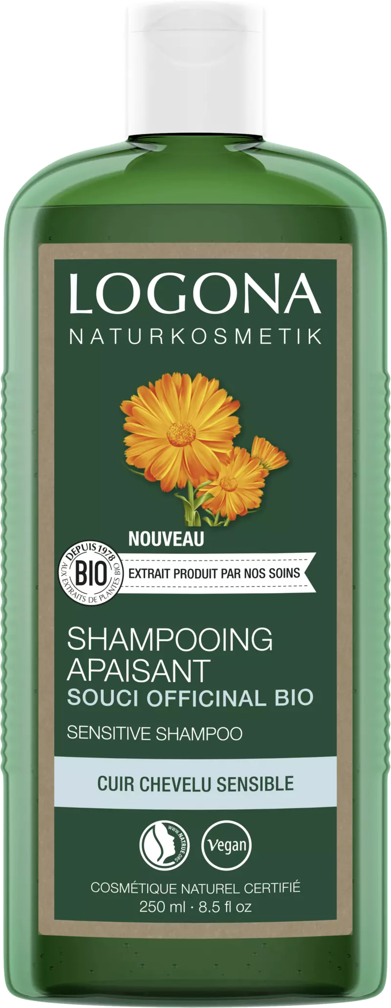 Shampooing apaisant calendula 250ml