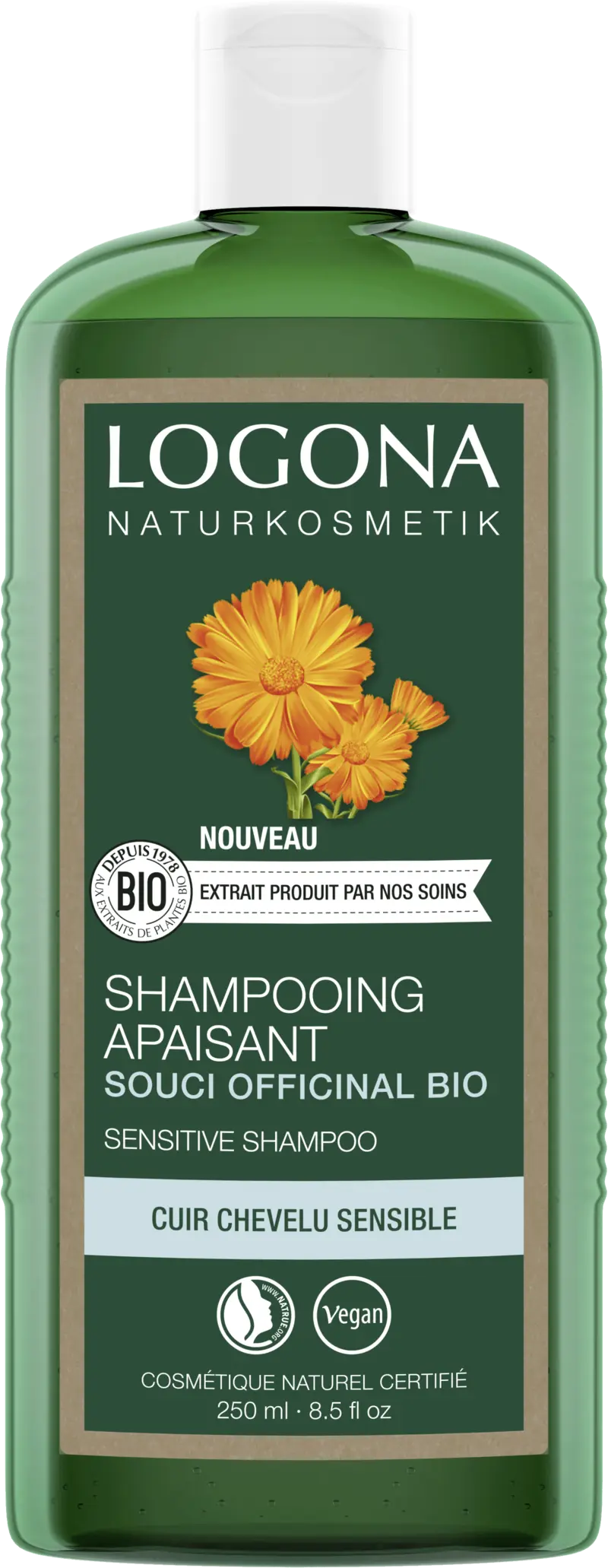 Shampooing apaisant calendula 250ml